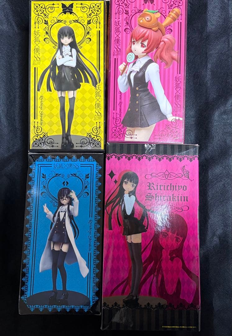 妖狐×僕SS フィギュア くじ本舗 プライズ 白鬼院凜々蝶 髏々宮カルタ A賞