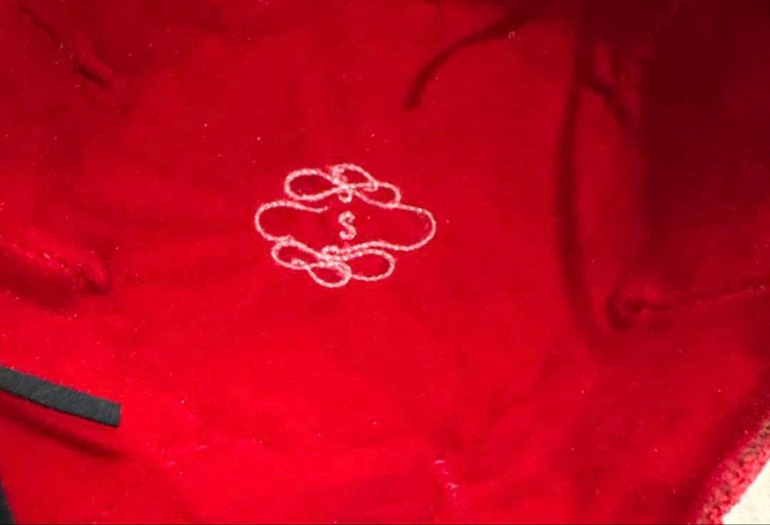 Ray BEAMS購入 希少 立体フラワー ボンネット 赤 花　刺繡