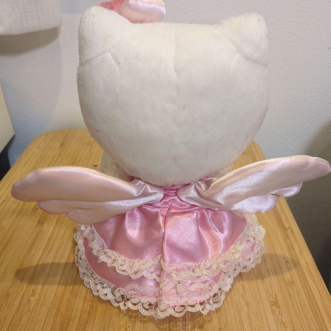 ​【希少/2006年製】ハローキティ 電報 ぬいぐるみ ドレス 21cm
