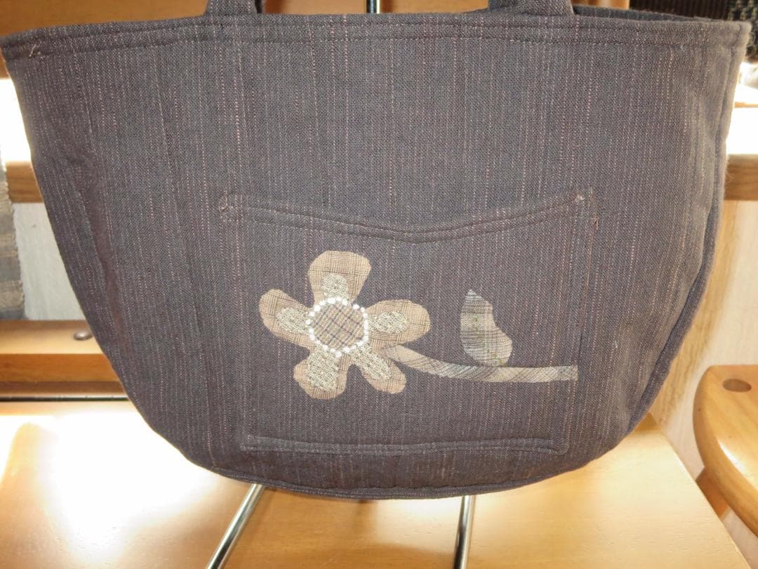 アップリケU形バック　　　値下