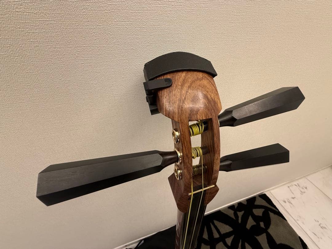 津軽三味線とケースと取付チューニング一式