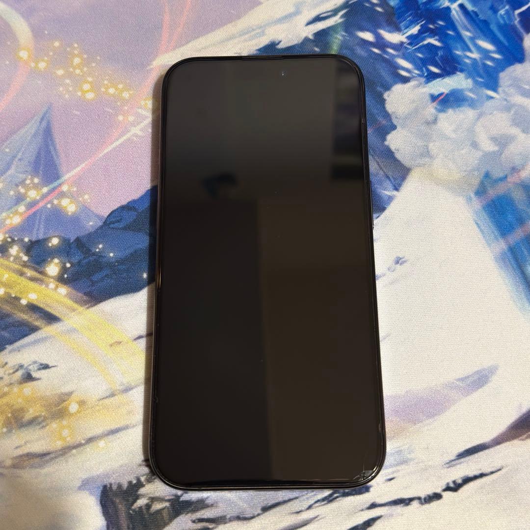 超美品 iPhone 15 pro ブラックチタニウム 256GB