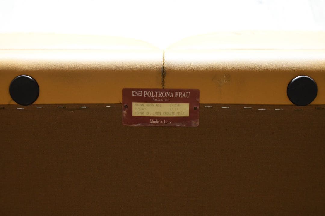 BHC52 イタリア最高級 ポルトローナフラウ ディバーノ 2-3人掛けソファ