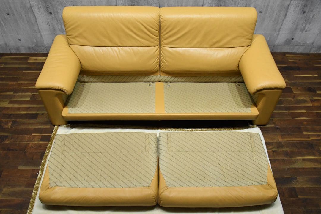 BHC52 イタリア最高級 ポルトローナフラウ ディバーノ 2-3人掛けソファ