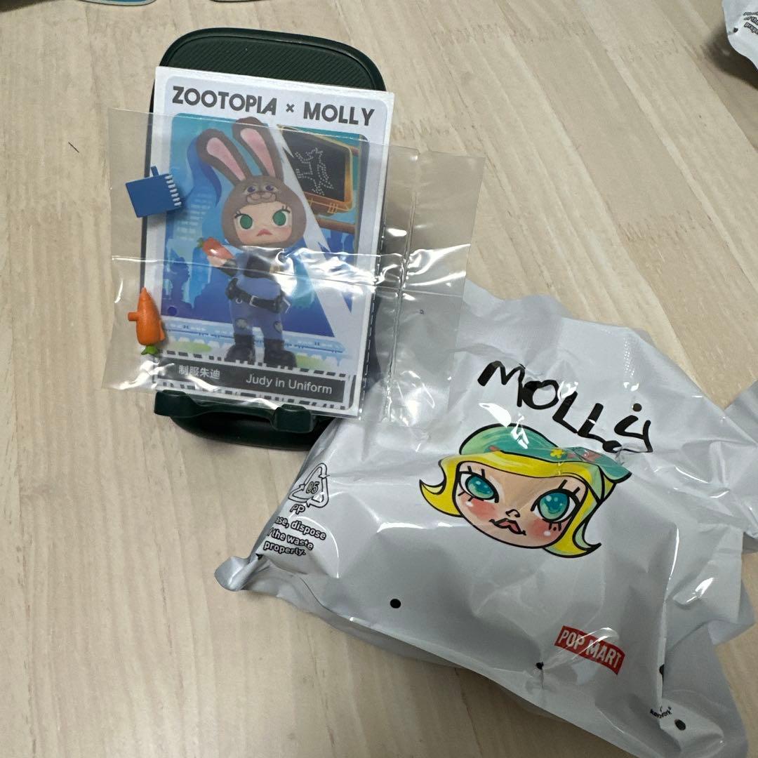 Zootopia x Molly フィギュア 4種セット
