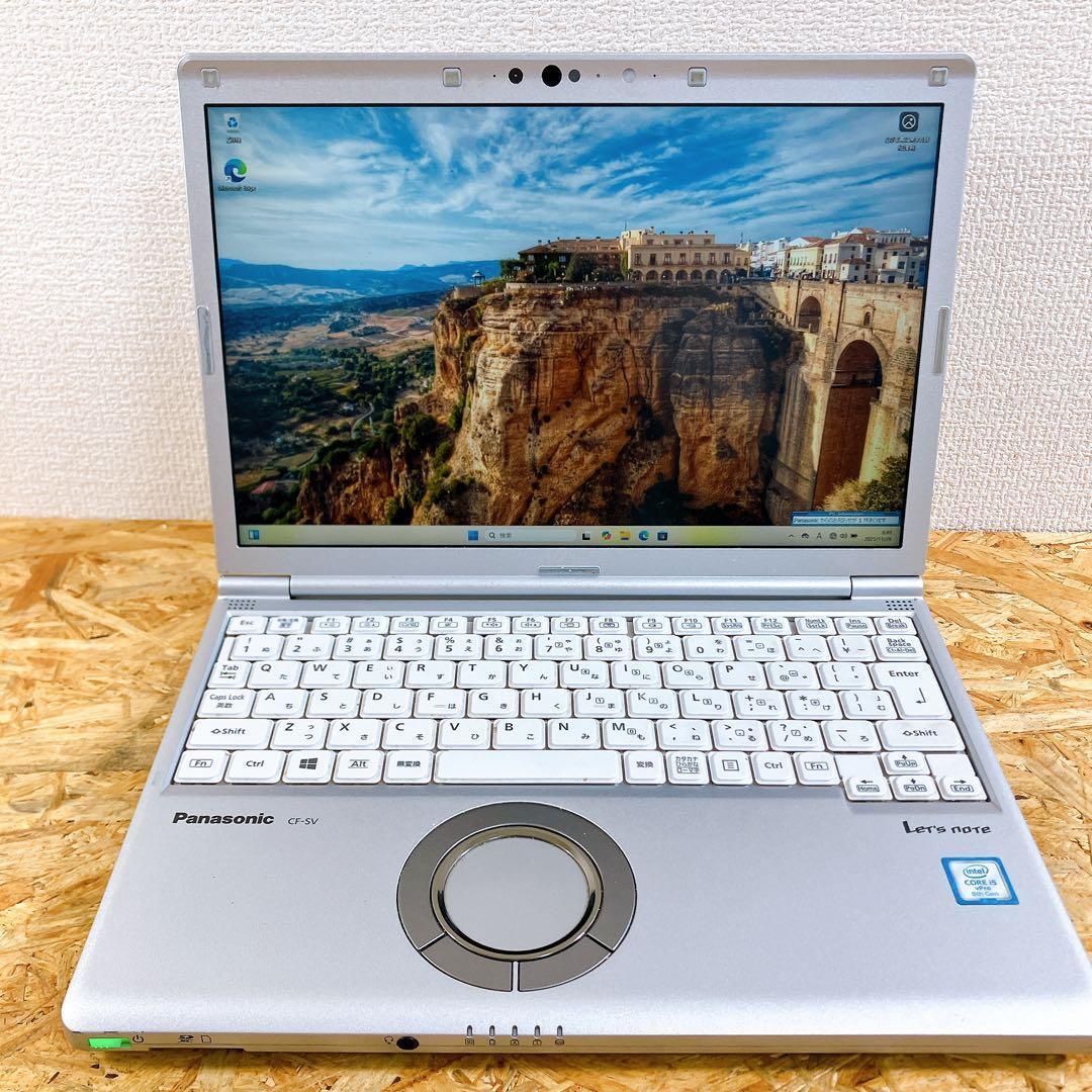 軽量 Let’s note CF-SV7R 第8世代 12.1型 Win11