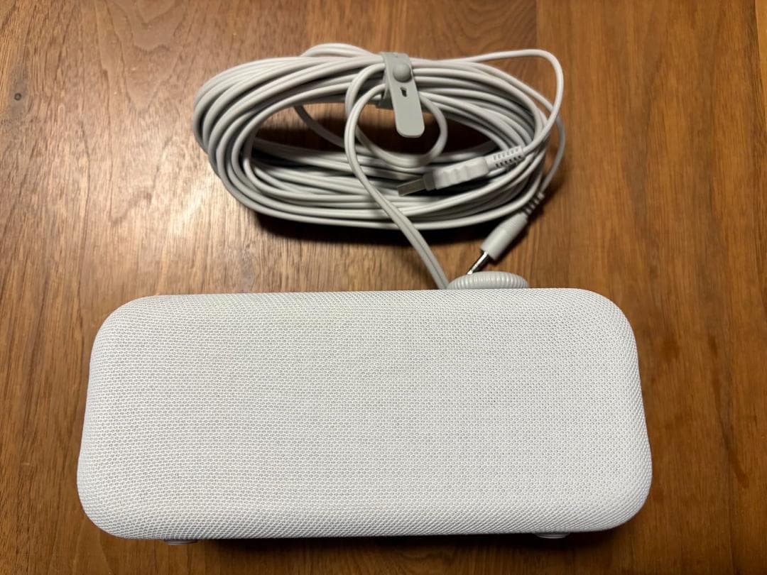 【人声強調技術・電源アダプター同梱】 有線 手元スピーカー Earaku(イアb