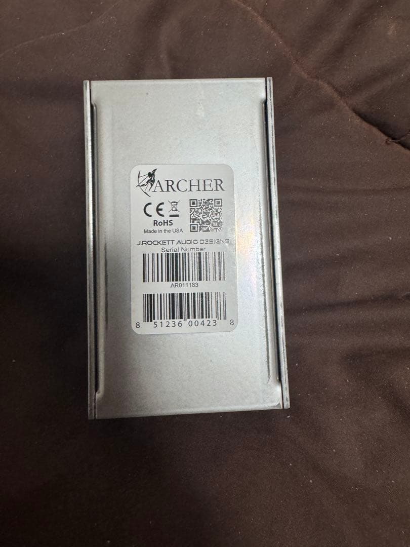 【美品】J.Rockett Audio Designs ARCHER