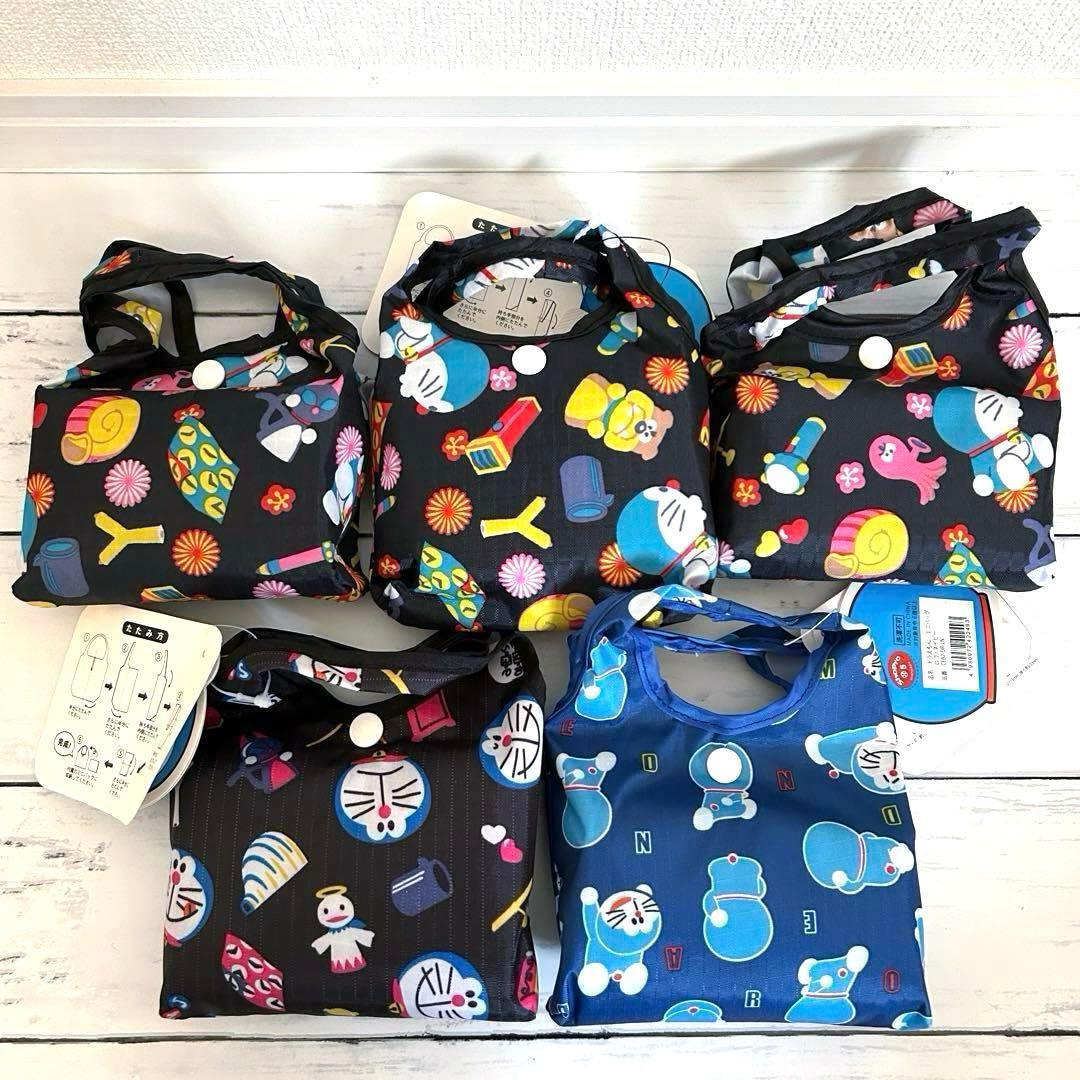 ドラえもん　エコバッグ　サブバッグ　ショッピングバッグ　まとめ売り　9点