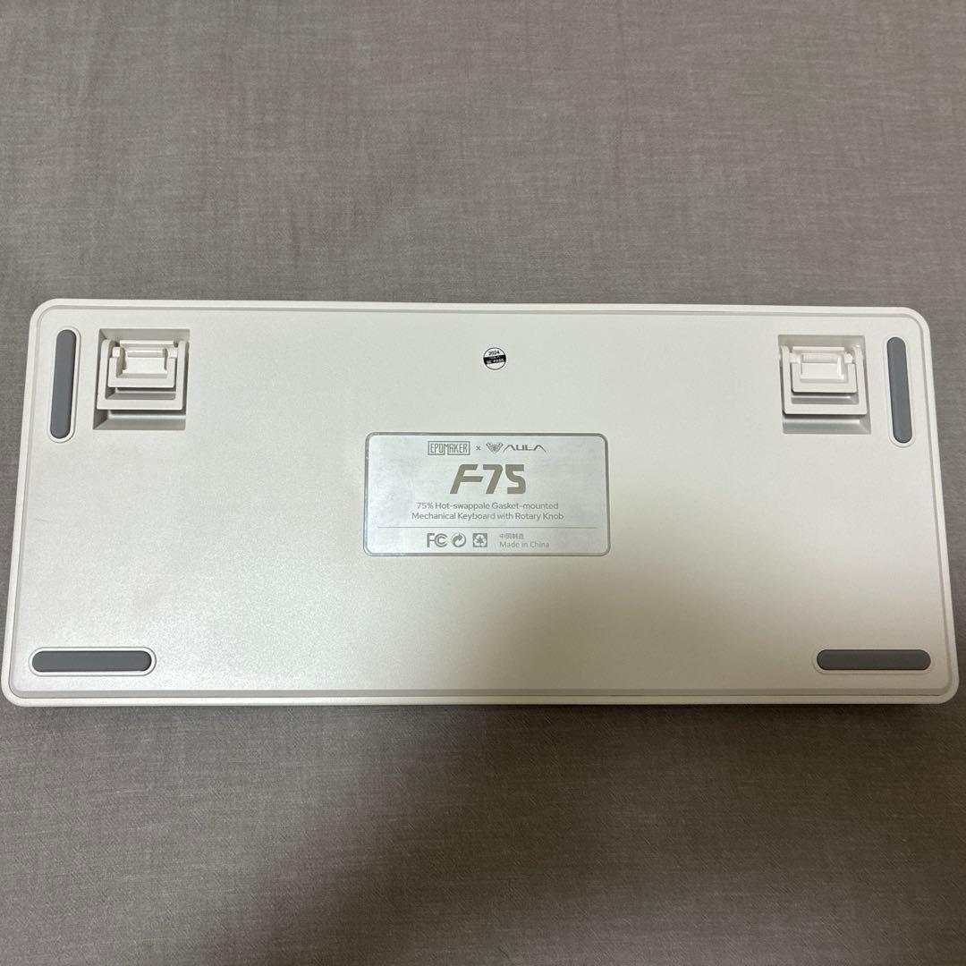 キーボード EPOMAKER x Aula F75 Graywood V3