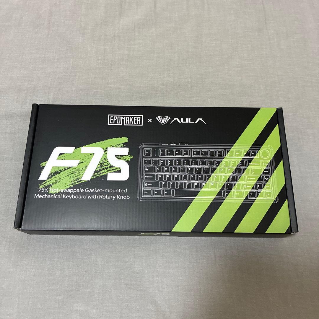 キーボード EPOMAKER x Aula F75 Graywood V3