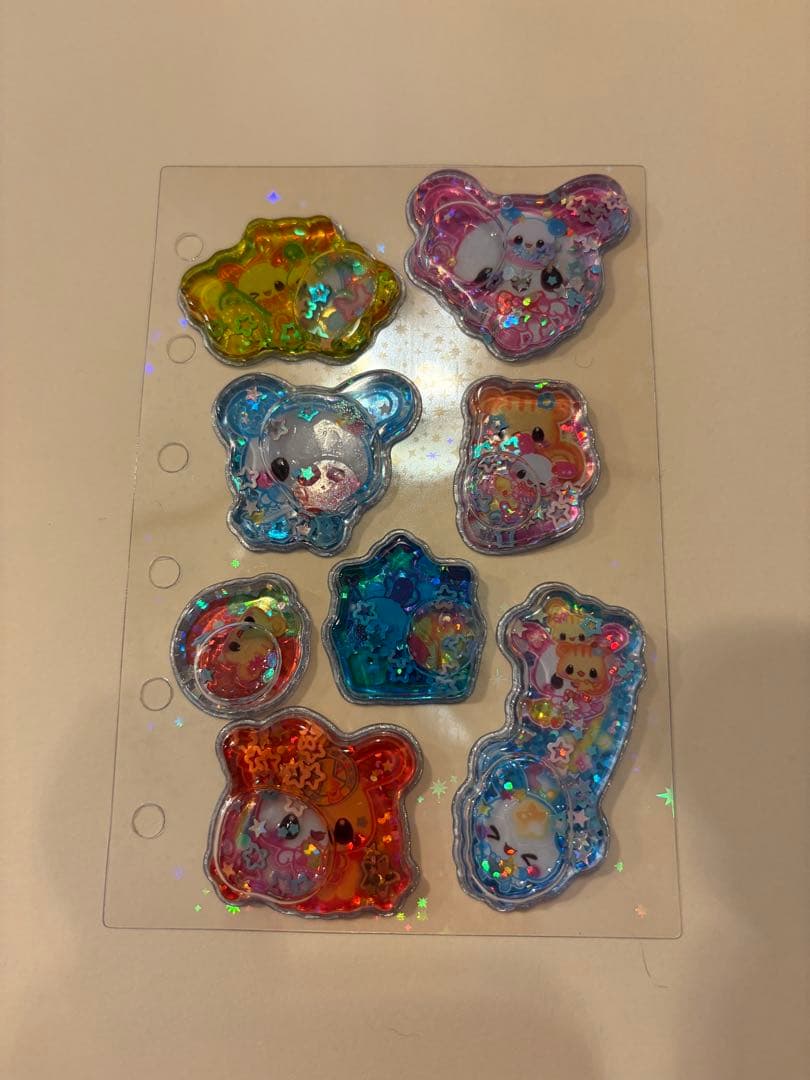 シール帳完成品 シール