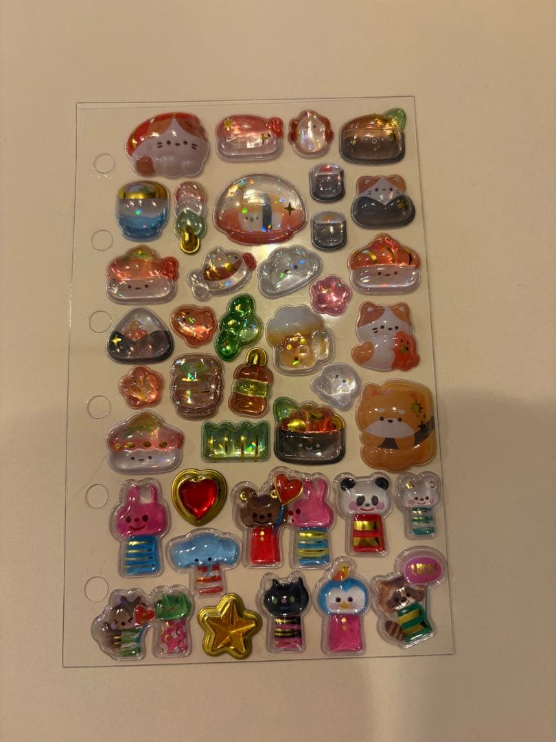 シール帳完成品 シール