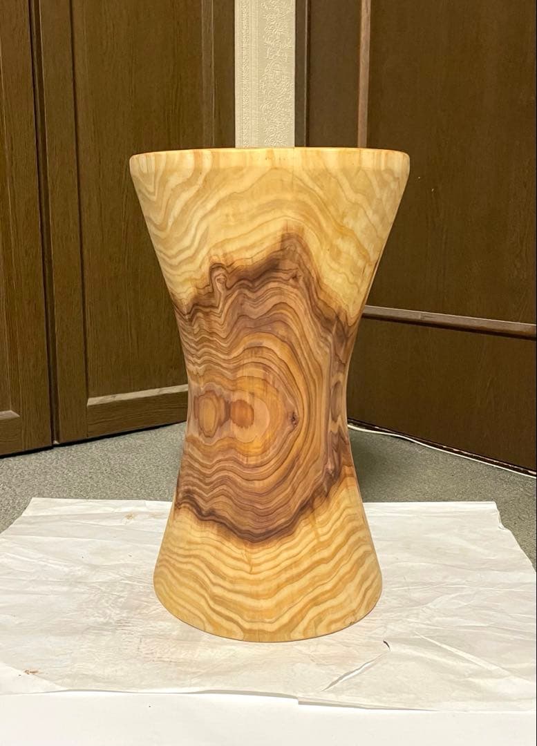 丸太　スツール　サイドテーブル フラワースタンド