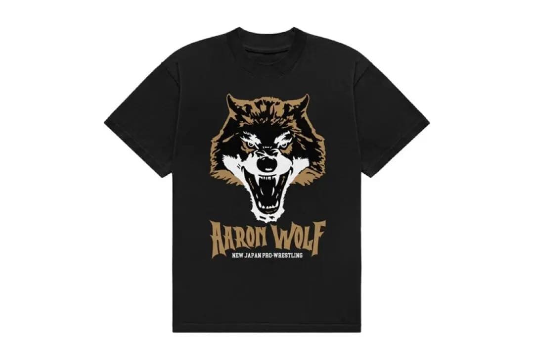 【新品未開封】ウルフアロンＴシャツ　ＸＬ　新日本プロレス