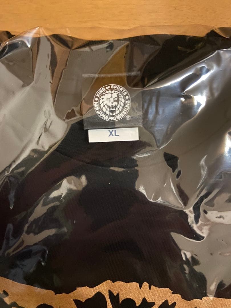 【新品未開封】ウルフアロンＴシャツ　ＸＬ　新日本プロレス