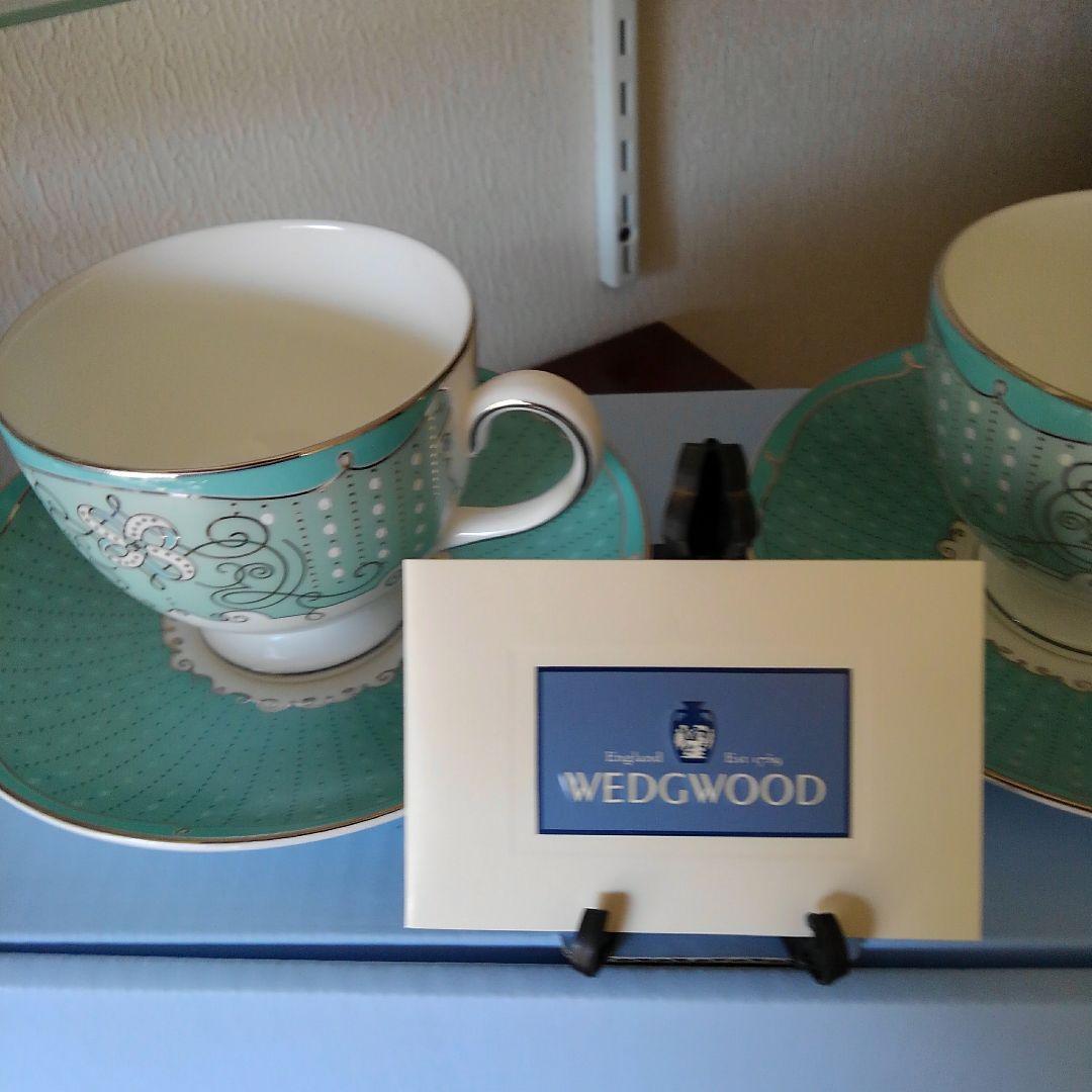 こ*の様 WE DGWOOD コ━ヒ━カップペア　箱付きお値下げ 本日中お買いあ