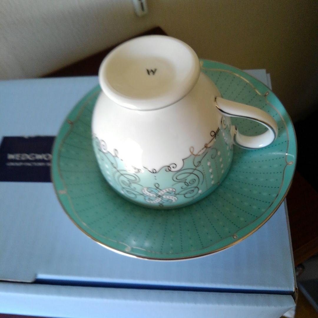 こ*の様 WE DGWOOD コ━ヒ━カップペア　箱付きお値下げ 本日中お買いあ