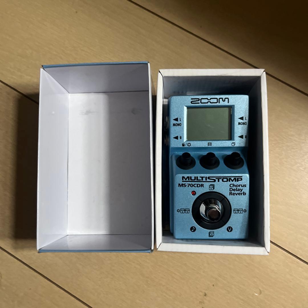ZOOM MS-70CDR ギターエフェクター 箱付き