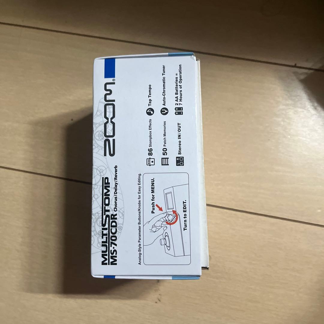 ZOOM MS-70CDR ギターエフェクター 箱付き