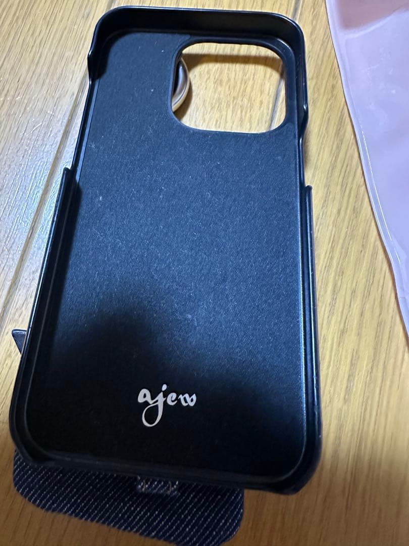 ajew デニム iphone14Pro indigo インディゴ ♡♡