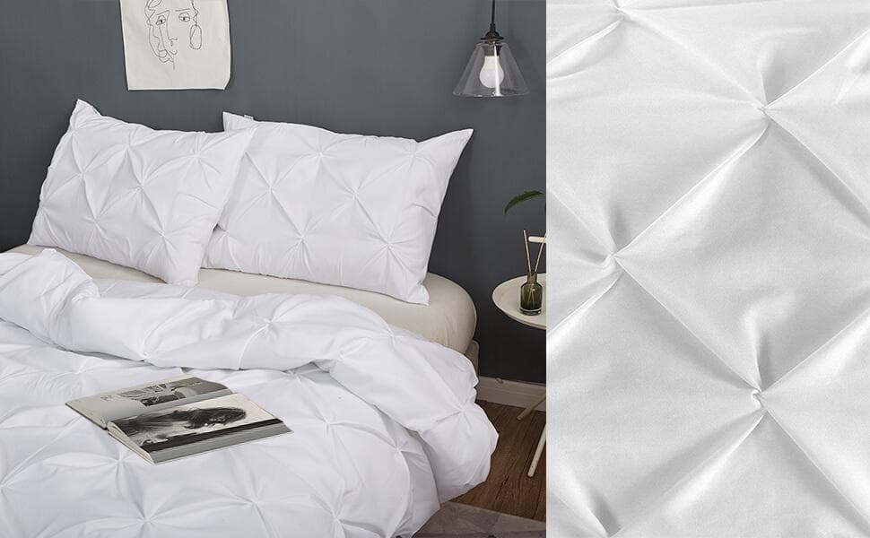 掛け布団カバー 3点セット 無地 Vailge 海外キングサイズ