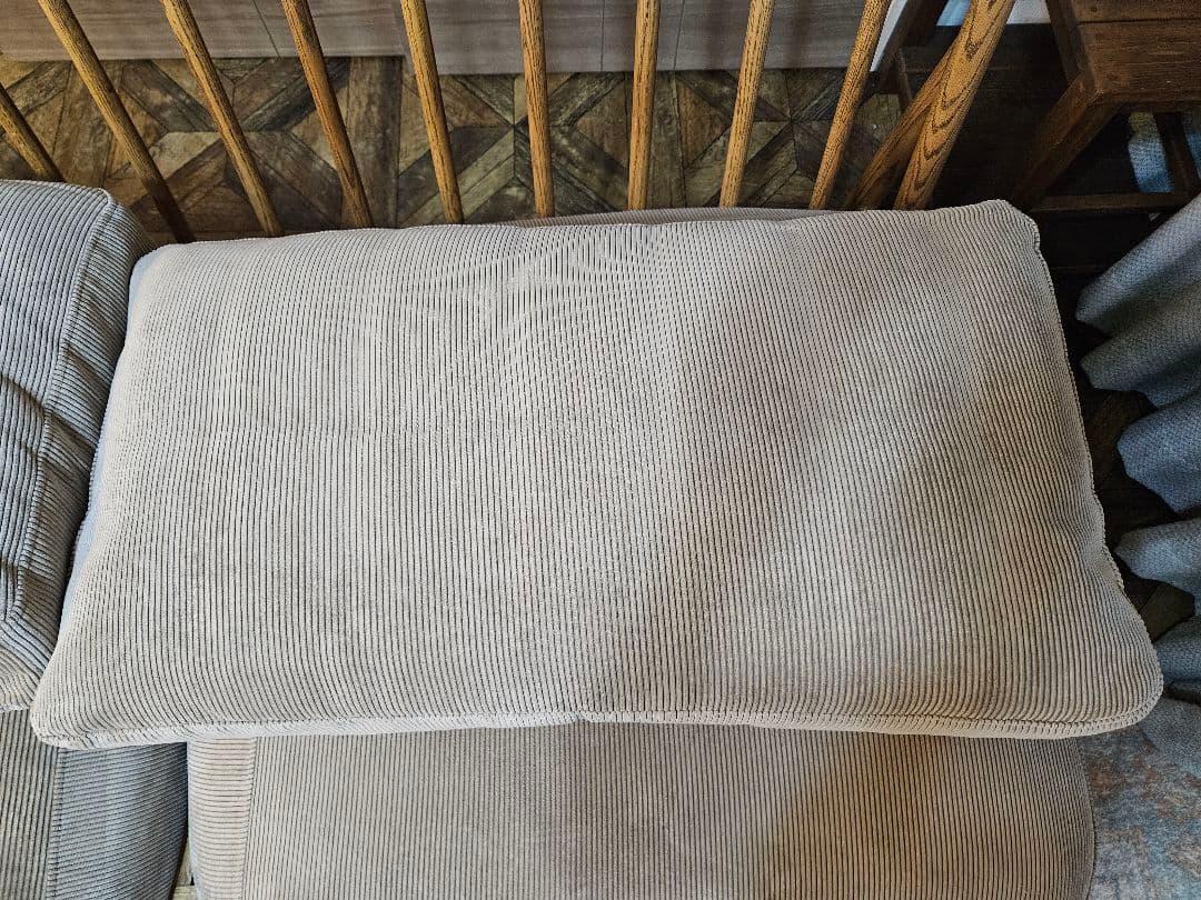 【miminoko】モモナチュラル　クラウドソファ　二人掛け　２P