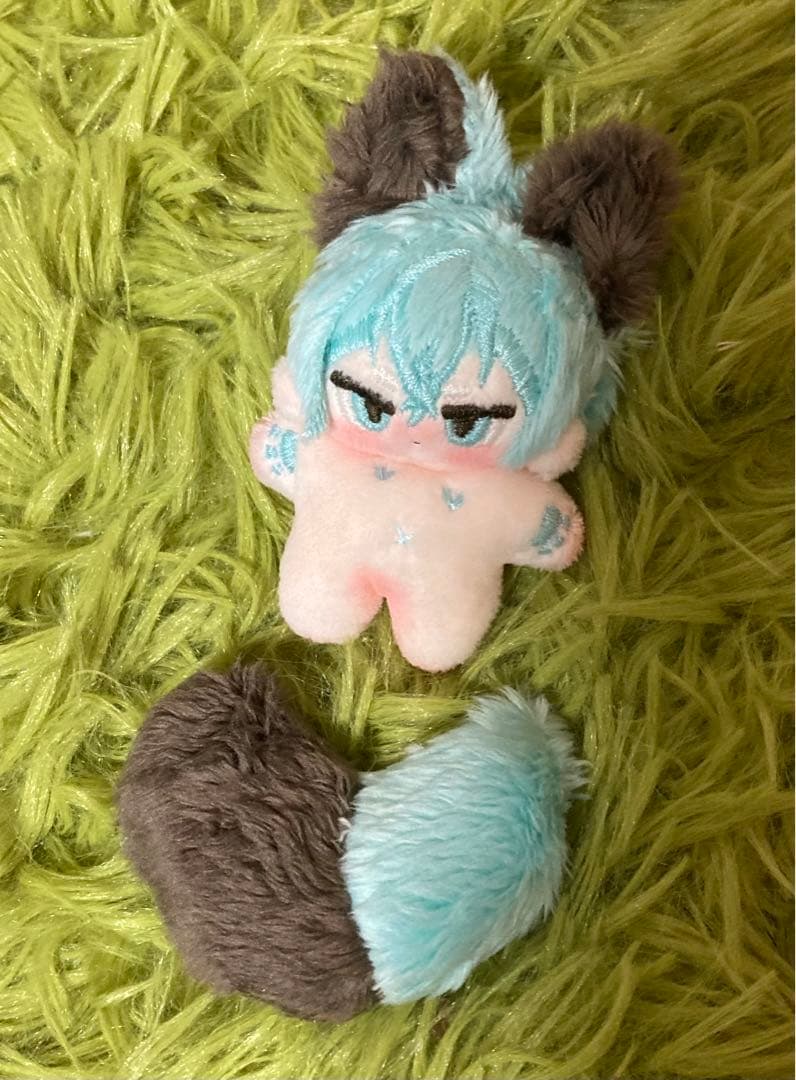 自作ぬいぐるみ・チョコミントの男の子