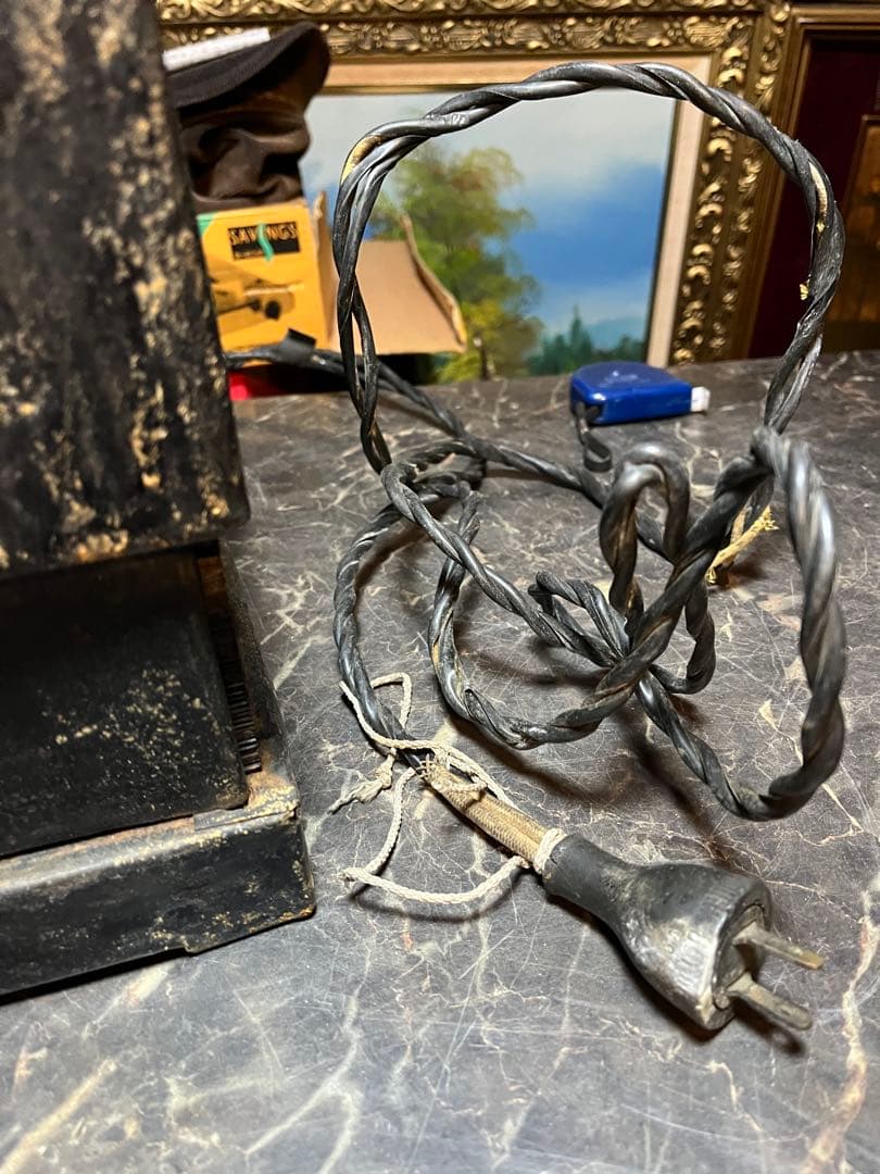 タンガー充電器、アンティーク充電器、 ミリタリー、1900年前半充電器