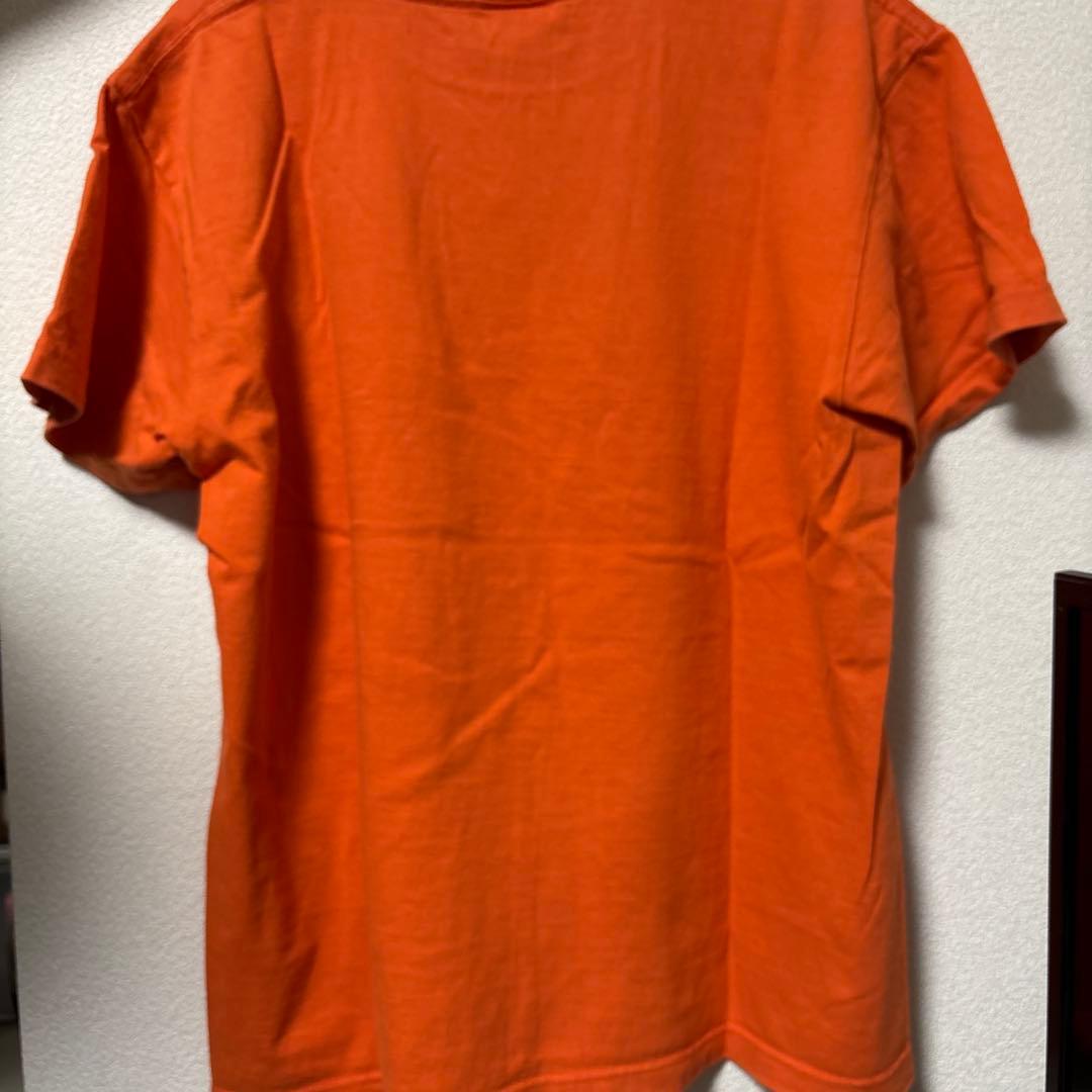 Mrs. GREEN APPLE Slip Apple T-shirt オレンジ