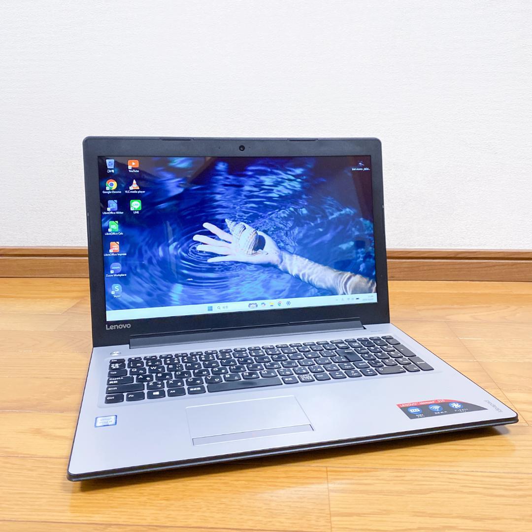 大容量メモリ12GB✨高速SSD256 i3 Lenovoノートパソコン カメラ