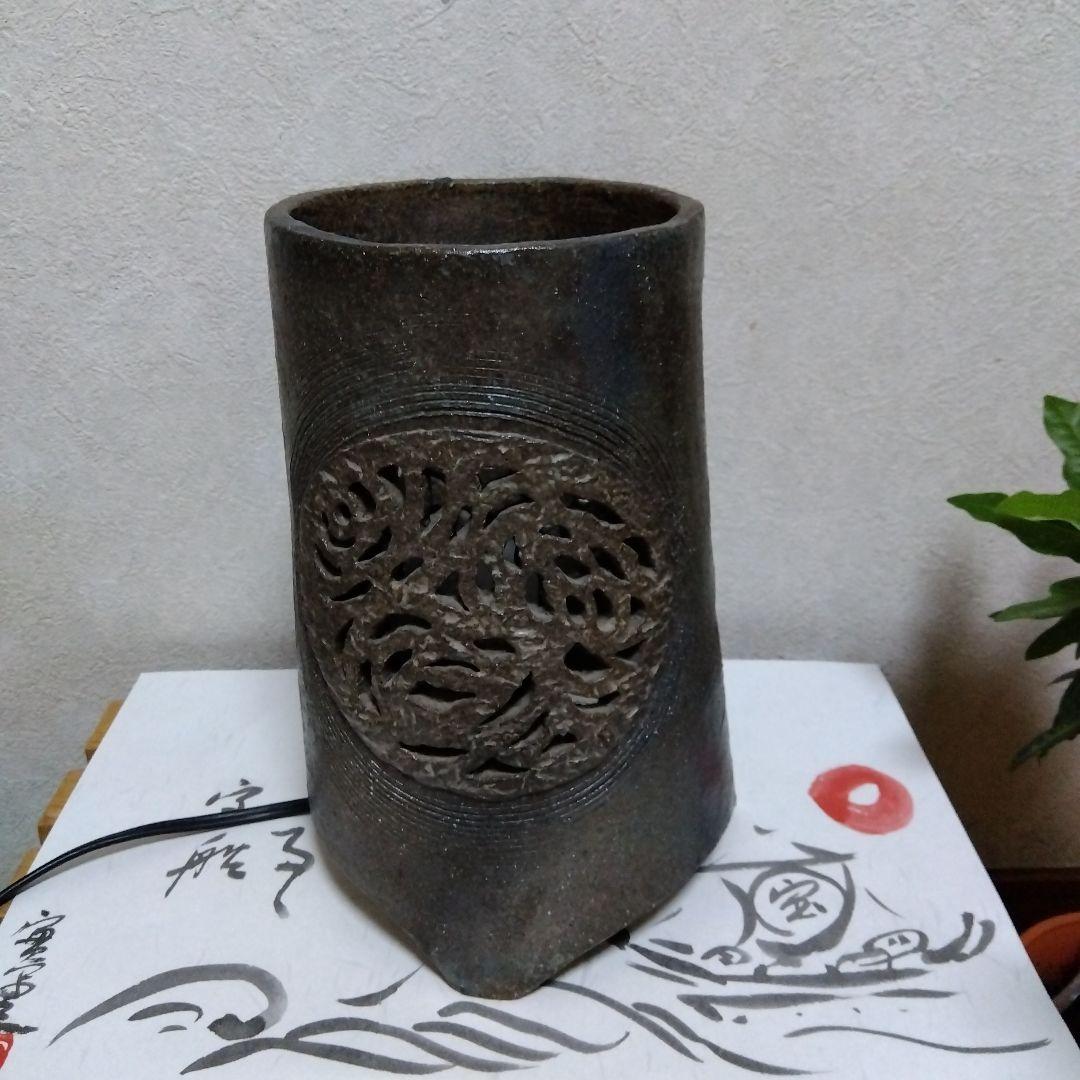 作家さんの手作り、陶器のスタンド