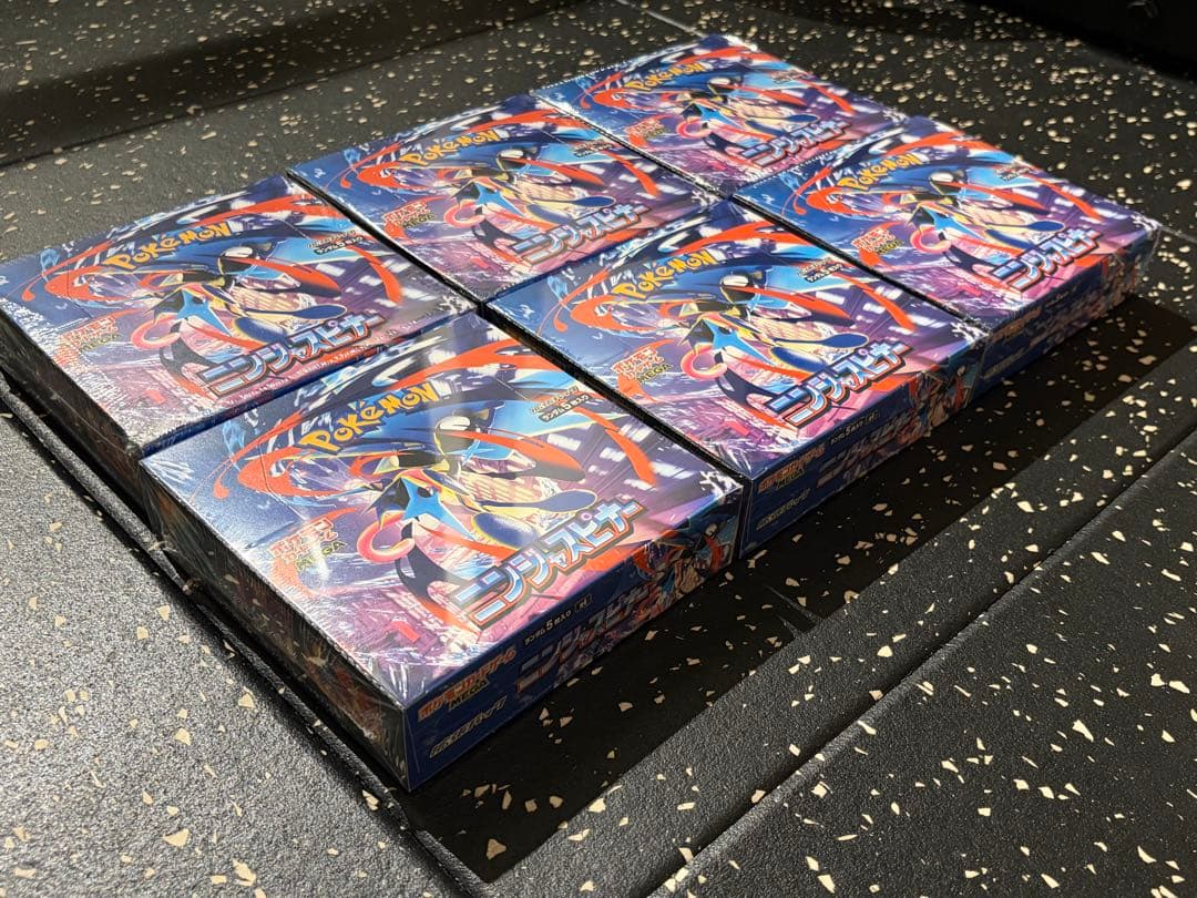 ❗️ポケモンカード❗️ニンジャスピナー　6BOX 新品未開封シュリンク付き