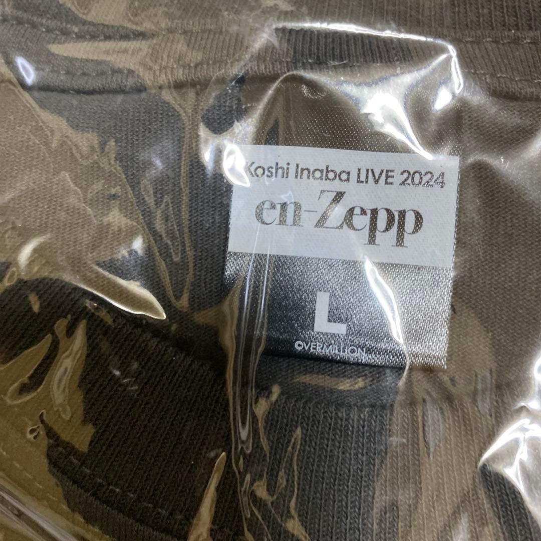 Koshi Inaba LIVE 2024 Tシャツ Lサイズ