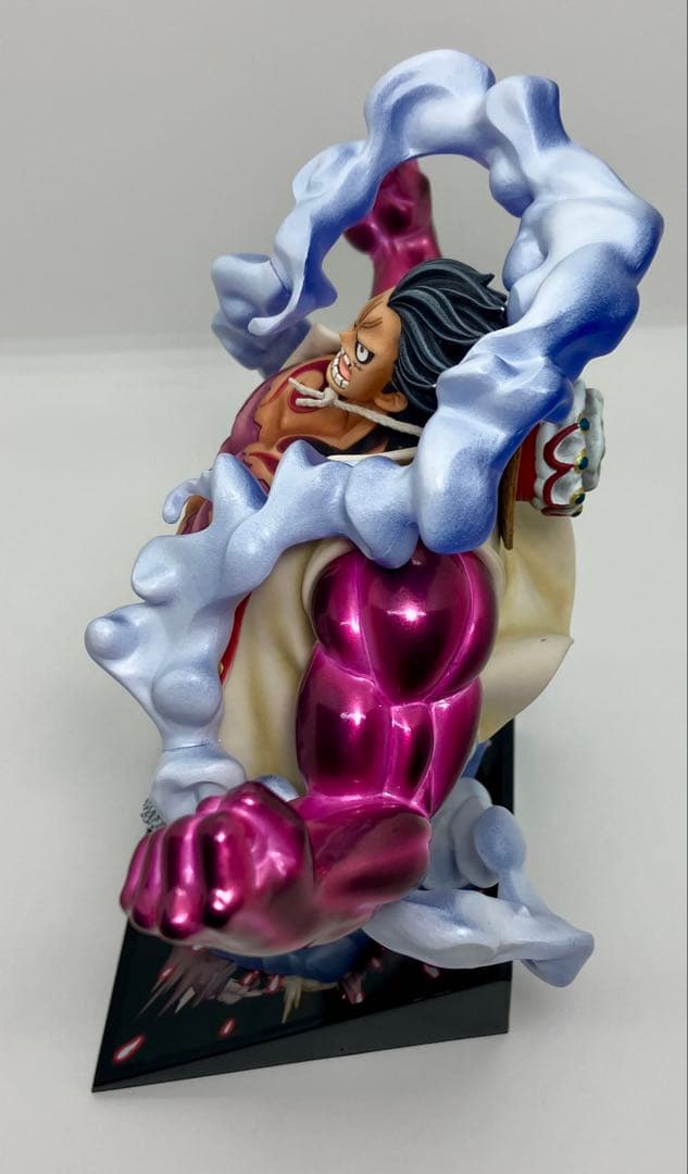 ラストワン　ルフィ ギア４ バウンドマン maximum くじ　リペイント