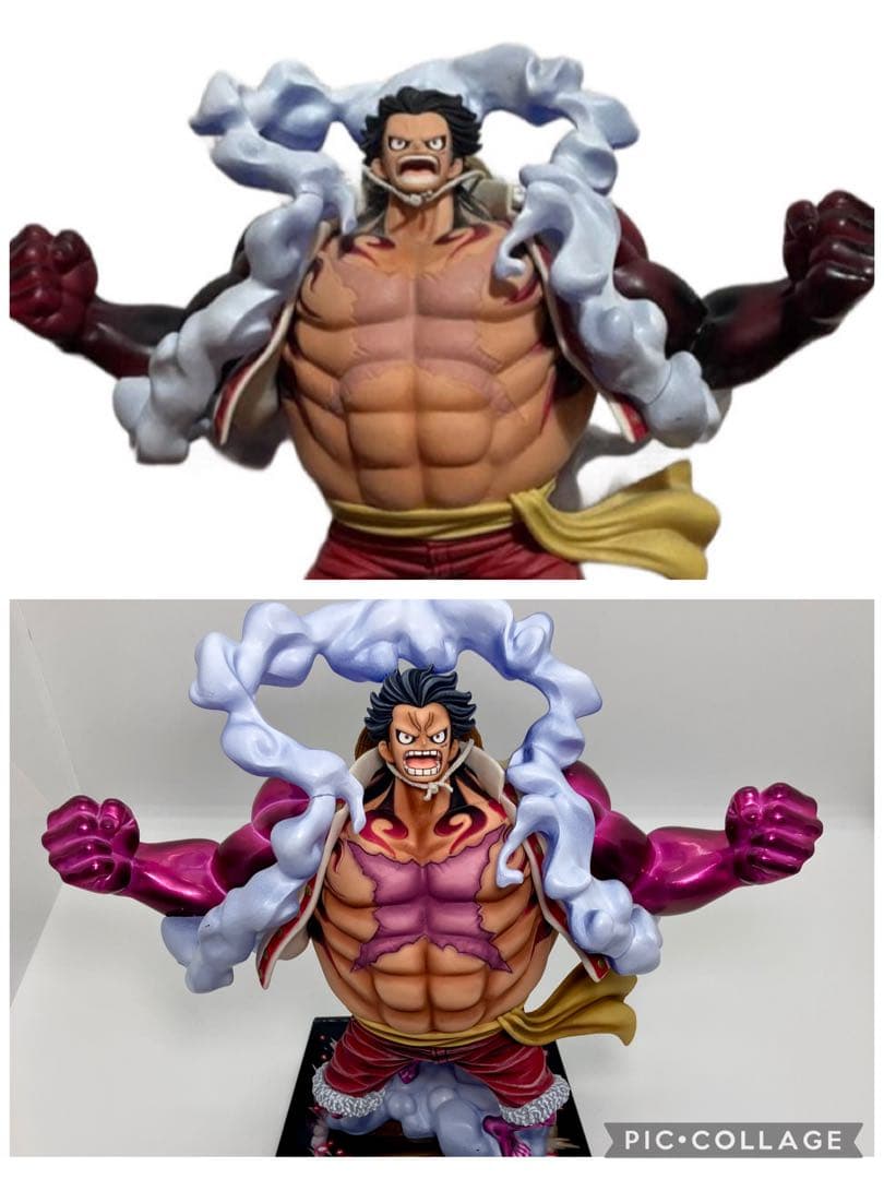 ラストワン　ルフィ ギア４ バウンドマン maximum くじ　リペイント