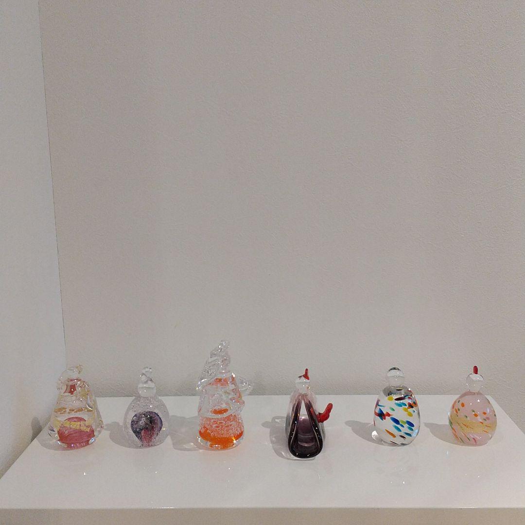 ガラスのお雛さま 2021 女雛 サイズ確認用