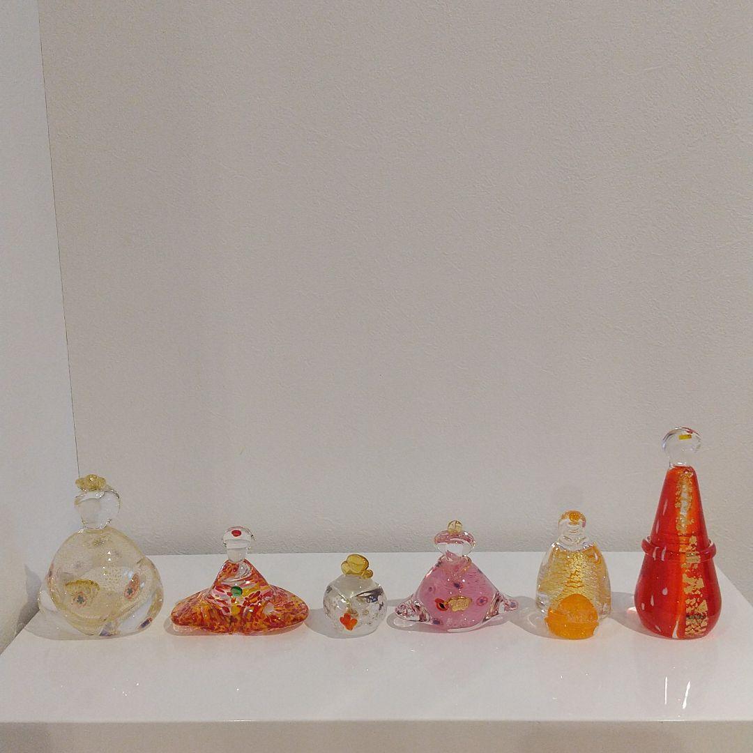 ガラスのお雛さま 2021 女雛 サイズ確認用