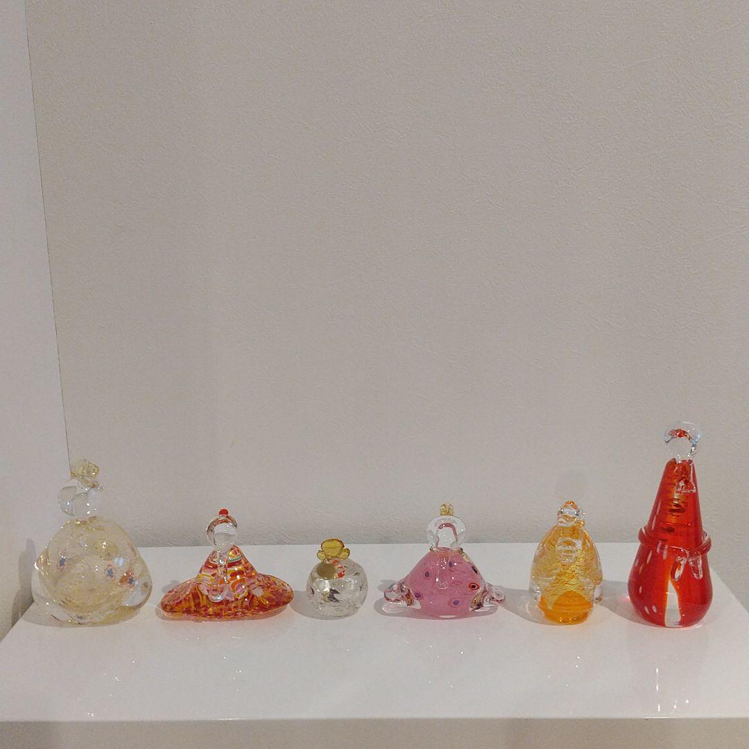 ガラスのお雛さま 2021 女雛 サイズ確認用