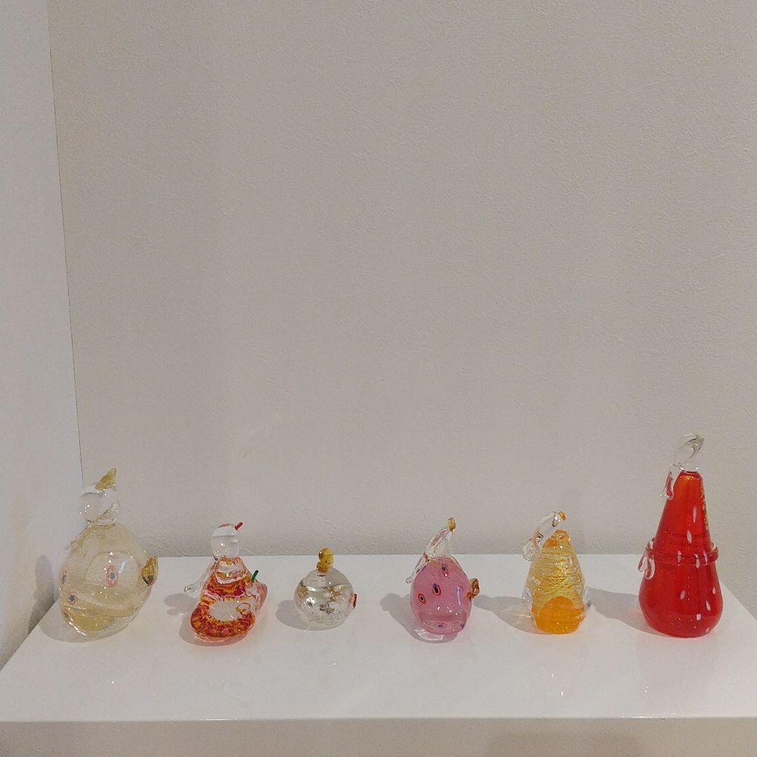 ガラスのお雛さま 2021 女雛 サイズ確認用