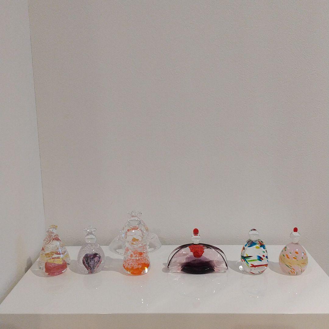 ガラスのお雛さま 2021 女雛 サイズ確認用