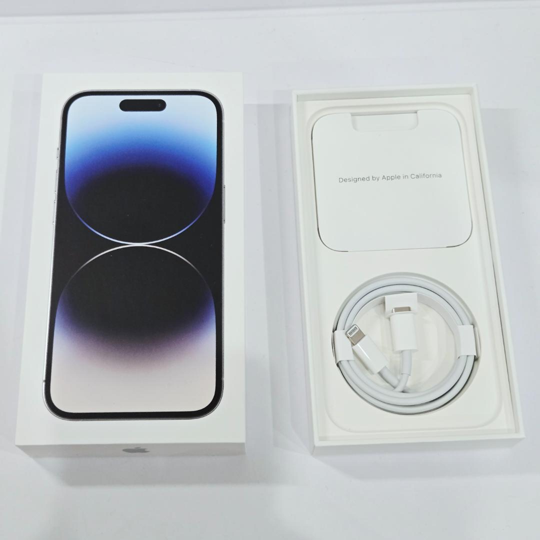 03 iPhone14Pro シルバー SIMフリー 美品 付属品完備