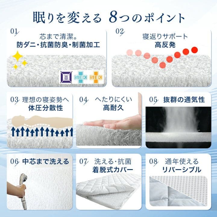 エアロファイン　敷き布団　高反発　マット　硬め　敷きパッド　ブレスエアー様マット