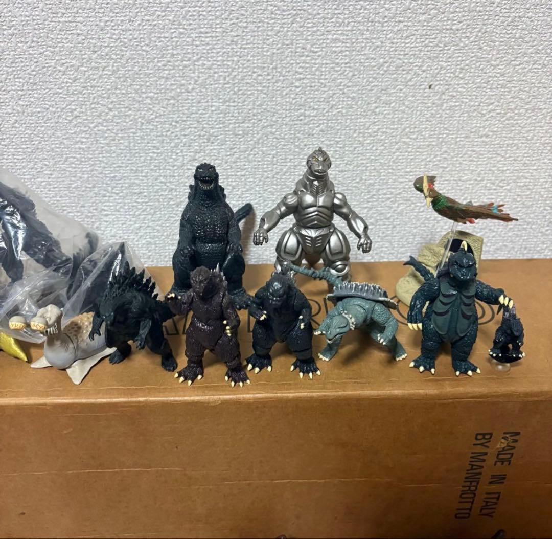 ゴジラ ソフビ フィギュア まとめ売り