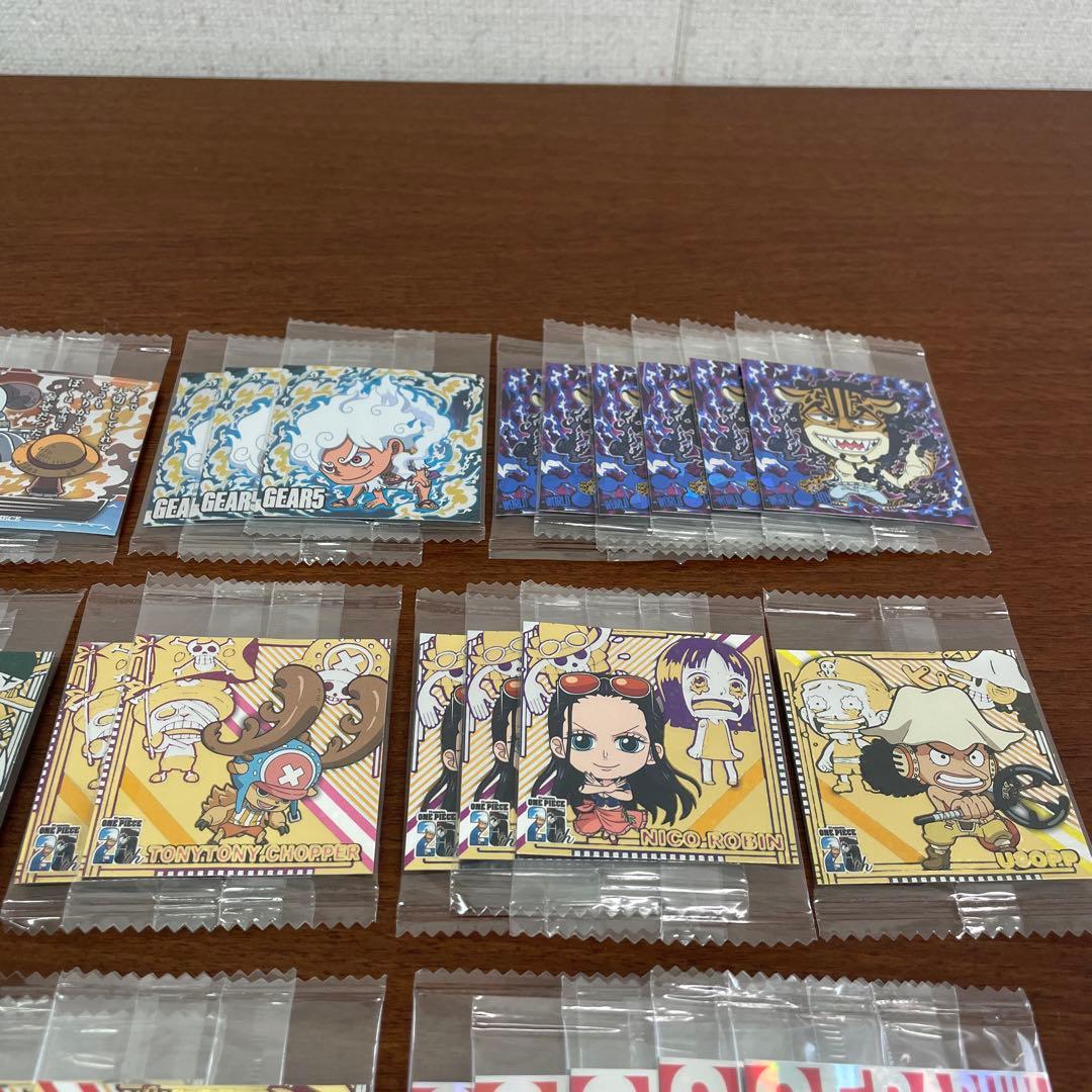 ❶ワンピース 大海賊ウエハースシール Log.9 SGR多数 約130枚