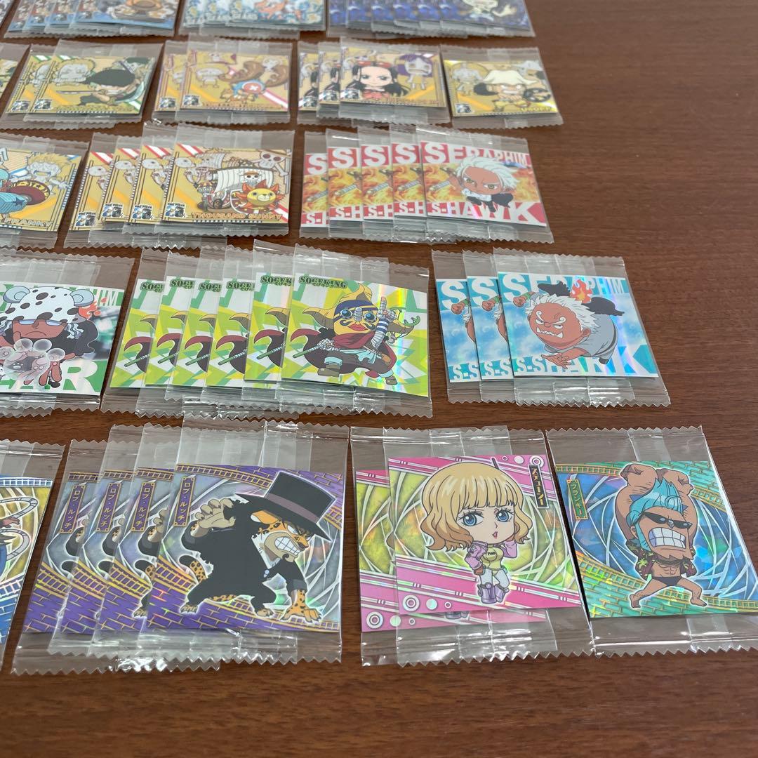 ❶ワンピース 大海賊ウエハースシール Log.9 SGR多数 約130枚