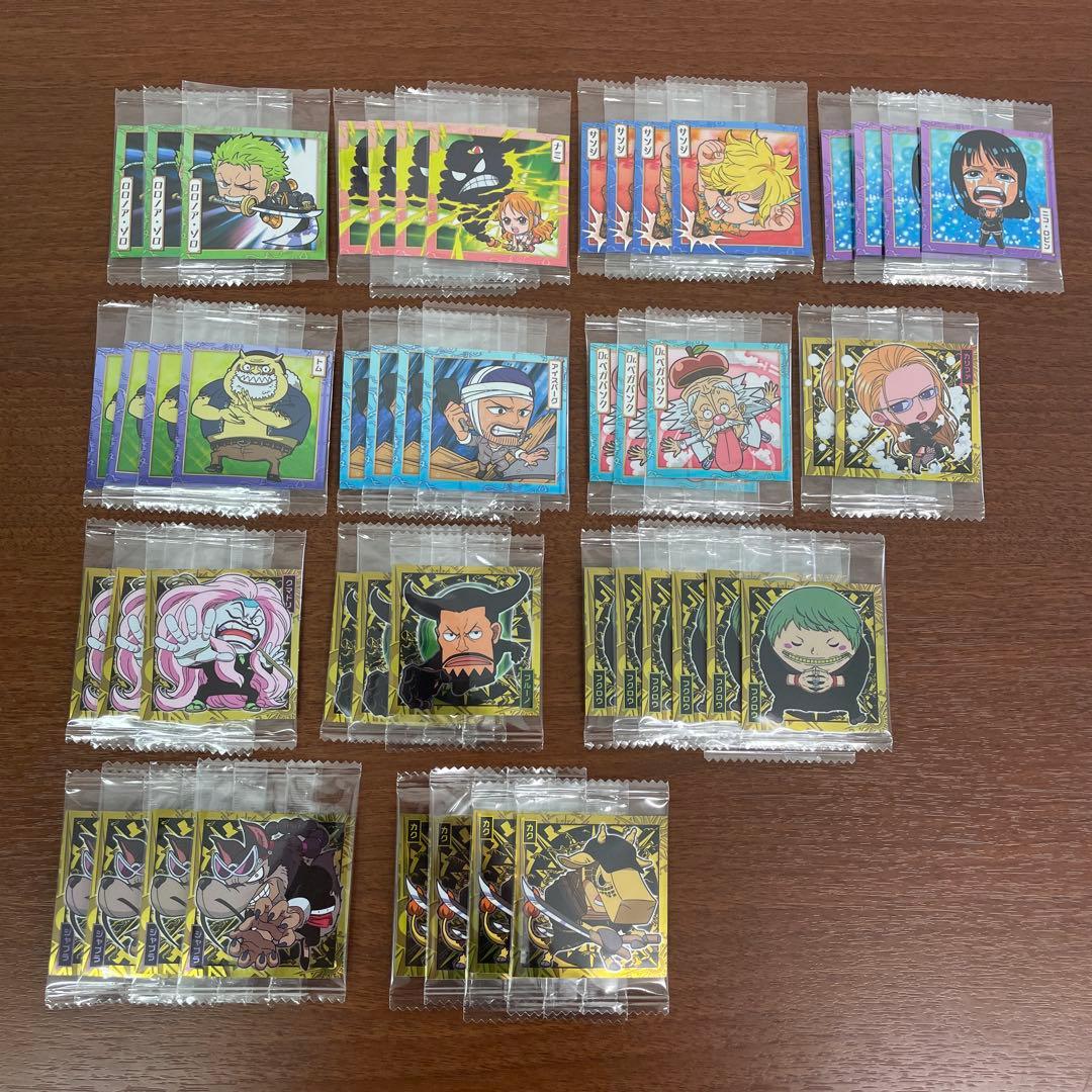❶ワンピース 大海賊ウエハースシール Log.9 SGR多数 約130枚
