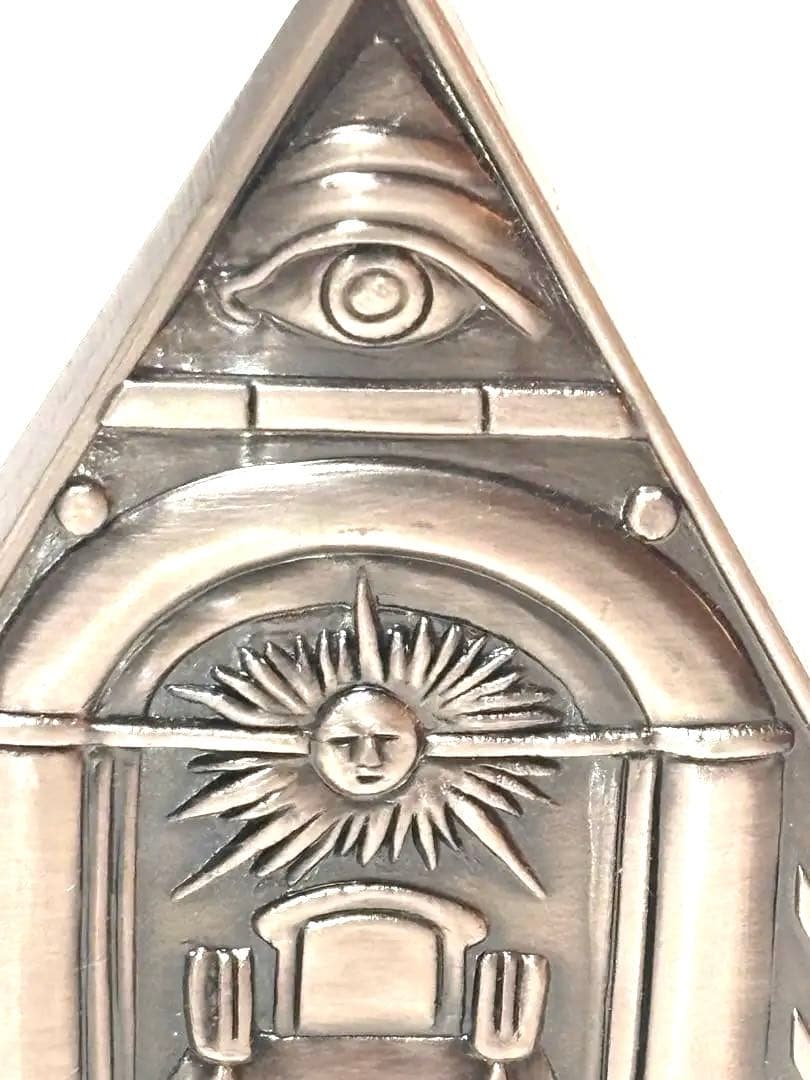 フリーメイソン ピラミッド型置き時計