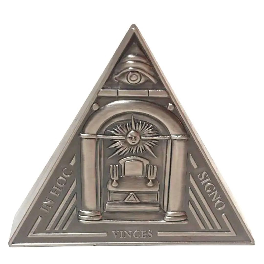 フリーメイソン ピラミッド型置き時計