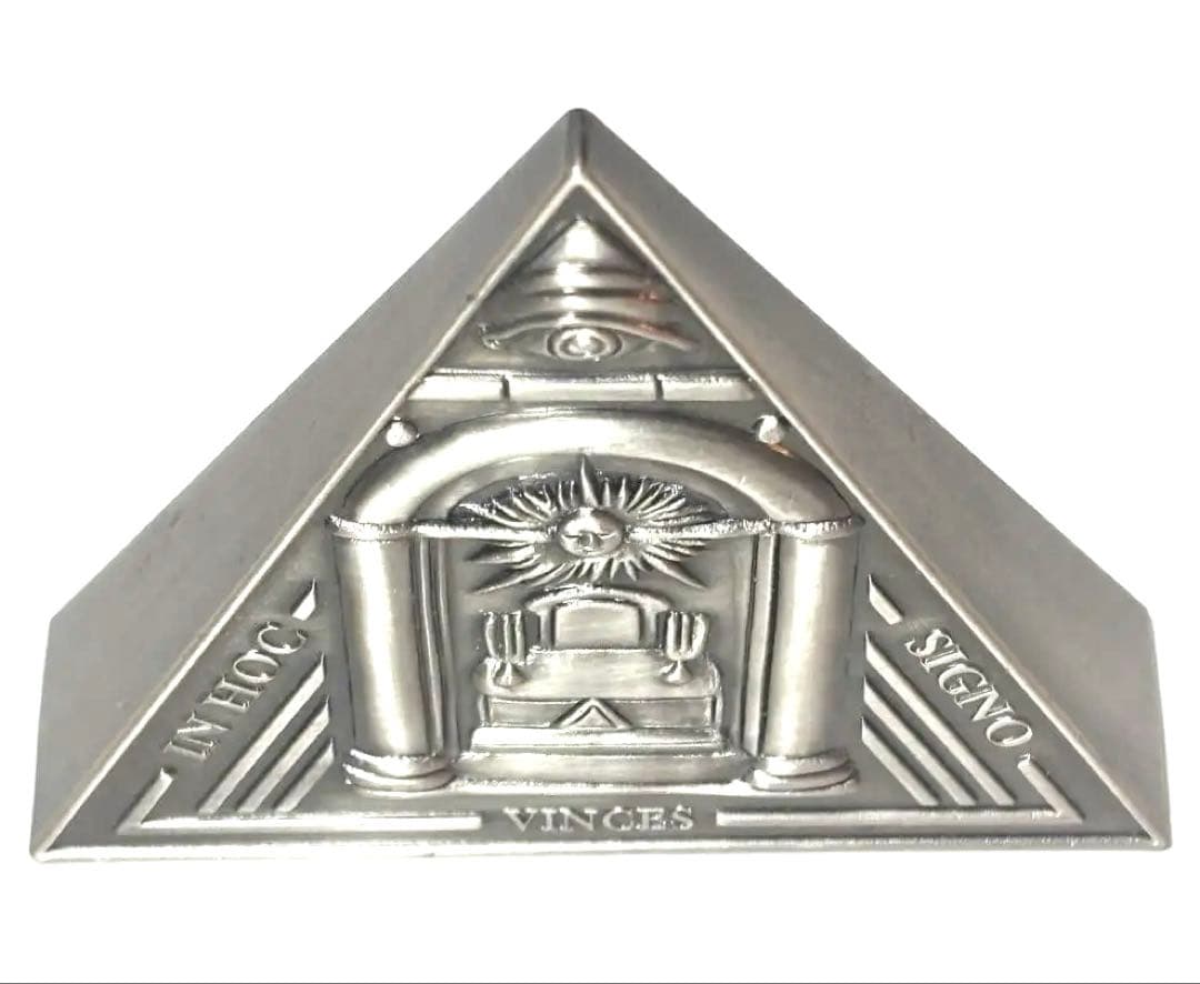 フリーメイソン ピラミッド型置き時計